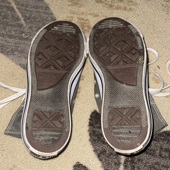 Grey converse high tops - Picture 4 of 10